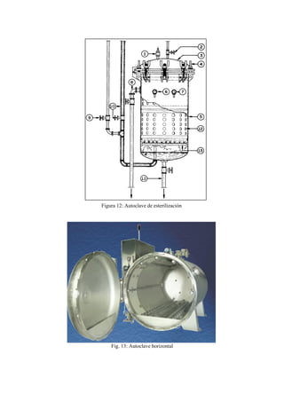 Figura 12: Autoclave de esterilización
Fig. 13: Autoclave horizontal
 