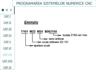 Programare Cnc Cap.vii programare cnc | PDF