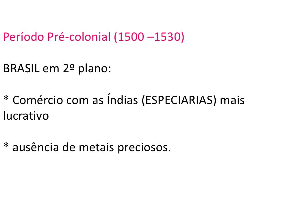 Cap. 20 pré colonial