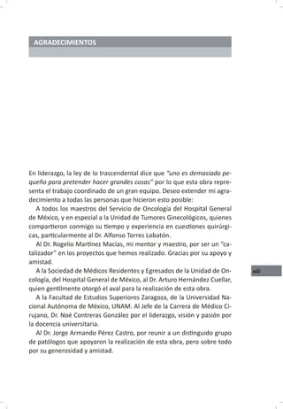 Oncología Ginecológica, Capitulo 1