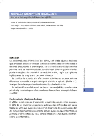 Oncología Ginecológica, Capitulo 1