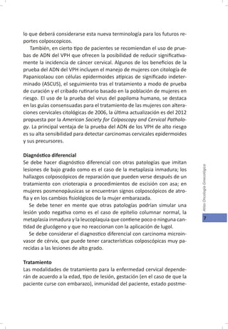 Oncología Ginecológica, Capitulo 1