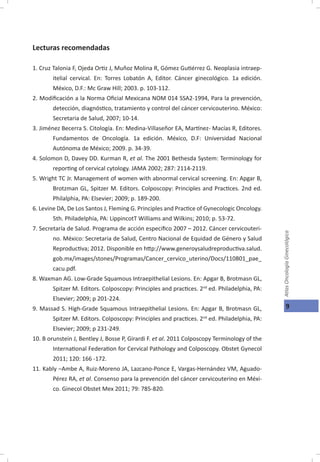 Oncología Ginecológica, Capitulo 1