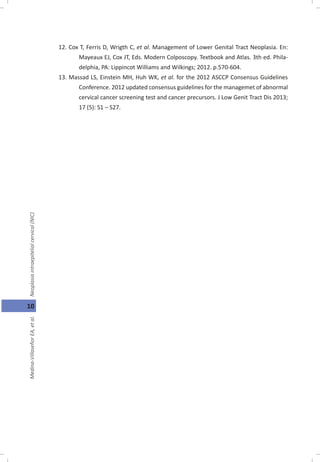 Oncología Ginecológica, Capitulo 1