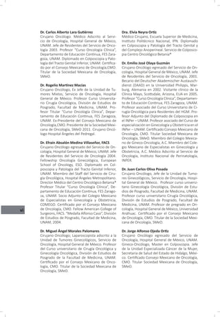 Oncología Ginecológica, Capitulo 1