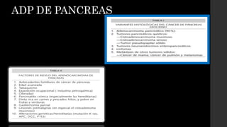 ADP DE PANCREAS
 