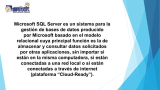 Comprehensive Overview of Microsoft SQL Server 2012 Features and ...