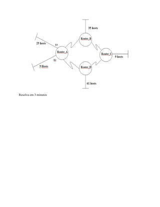 Resolva em 3 minutos
 