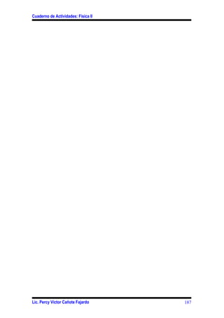 Cuaderno de Actividades: Física II




Lic. Percy Víctor Cañote Fajardo     187
 