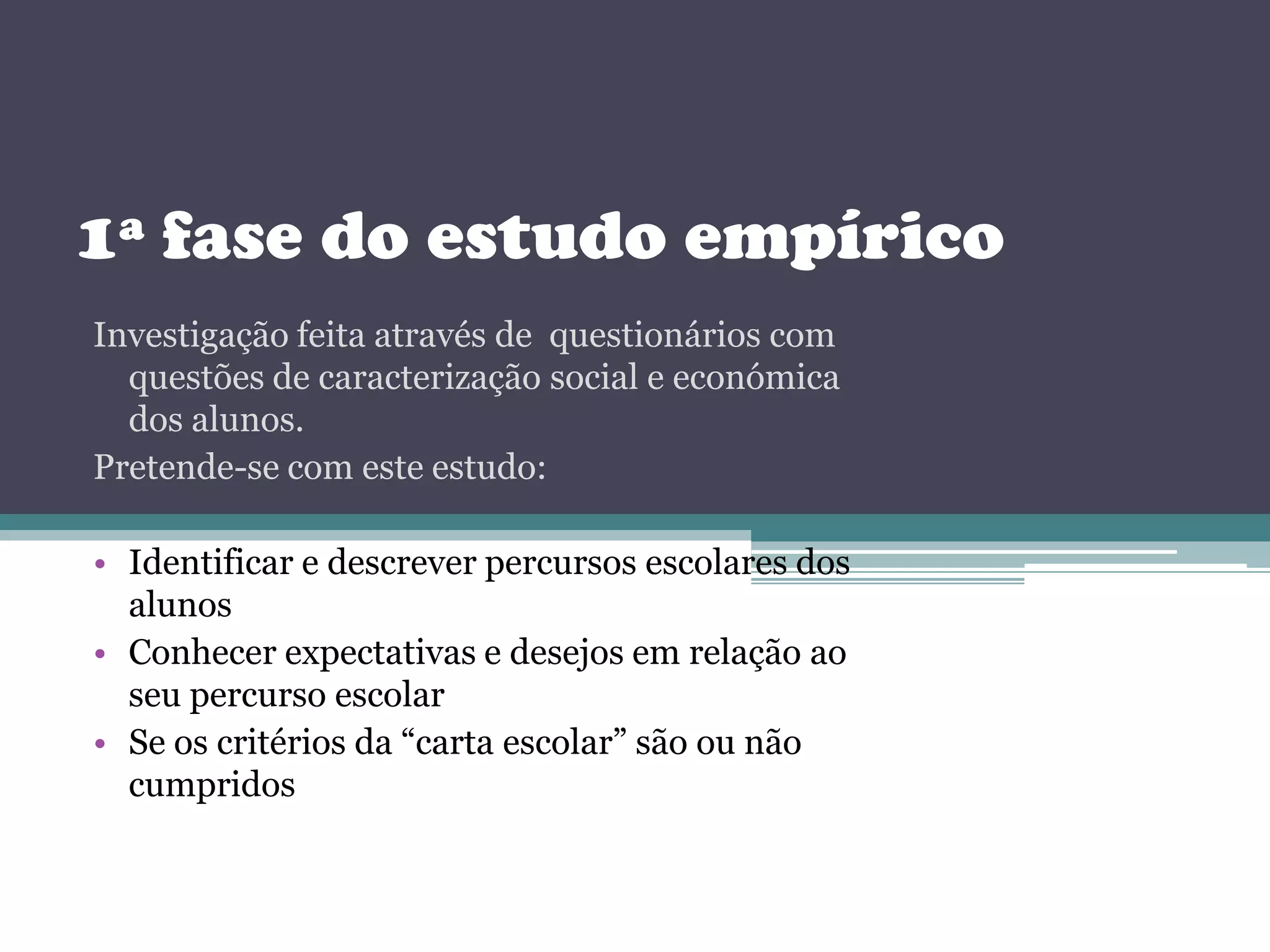 Interdependência entre escolas