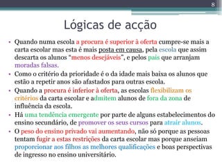 Interdependência entre escolas