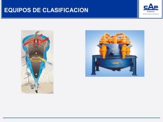 EQUIPOS DE CLASIFICACION
 