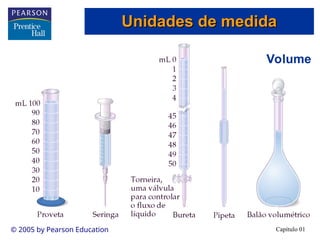 Capítulo 01
© 2005 by Pearson Education
Volume
Unidades de medida
Unidades de medida
 