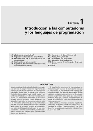 Cap01   introducción a las computadores y lenguajes de programación - l. joyanes