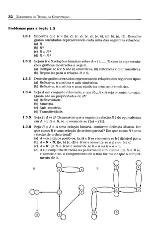 Capítulo do livro texto: Elementos de Teoria da Computação. Cortesia da Editora