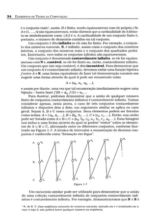Capítulo do livro texto: Elementos de Teoria da Computação. Cortesia da Editora