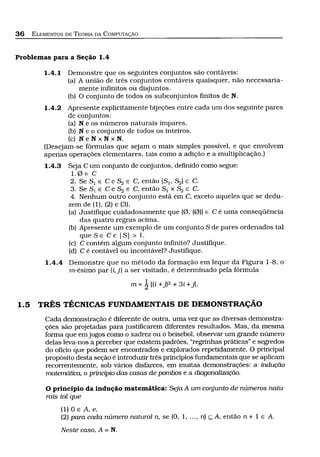 Capítulo do livro texto: Elementos de Teoria da Computação. Cortesia da Editora