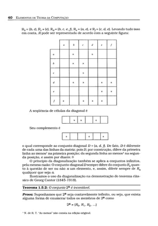 Capítulo do livro texto: Elementos de Teoria da Computação. Cortesia da Editora