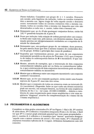Capítulo do livro texto: Elementos de Teoria da Computação. Cortesia da Editora