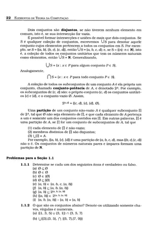 Capítulo do livro texto: Elementos de Teoria da Computação. Cortesia da Editora