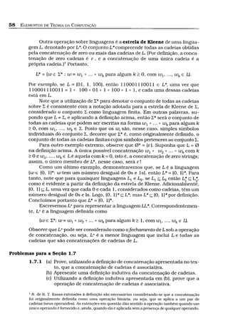 Capítulo do livro texto: Elementos de Teoria da Computação. Cortesia da Editora
