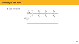 Associação em Série
Seja o circuito
19
 