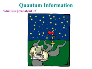 Quantum Information
What's so great about it?
 