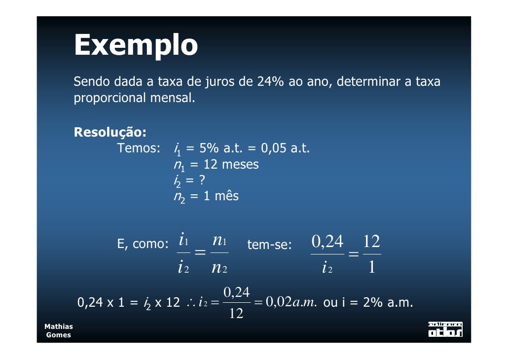 Jcit Formula Matemática Financeira - Juros Simples