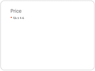 Price  Us $ 4-6 