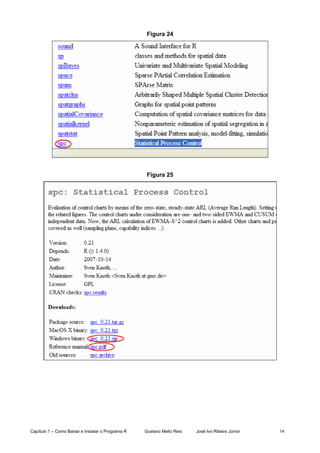 Capítulo 1 – Como Baixar e Instalar o Programa R Gustavo Mello Reis José Ivo Ribeiro Júnior 14
Figura 24
Figura 25
 