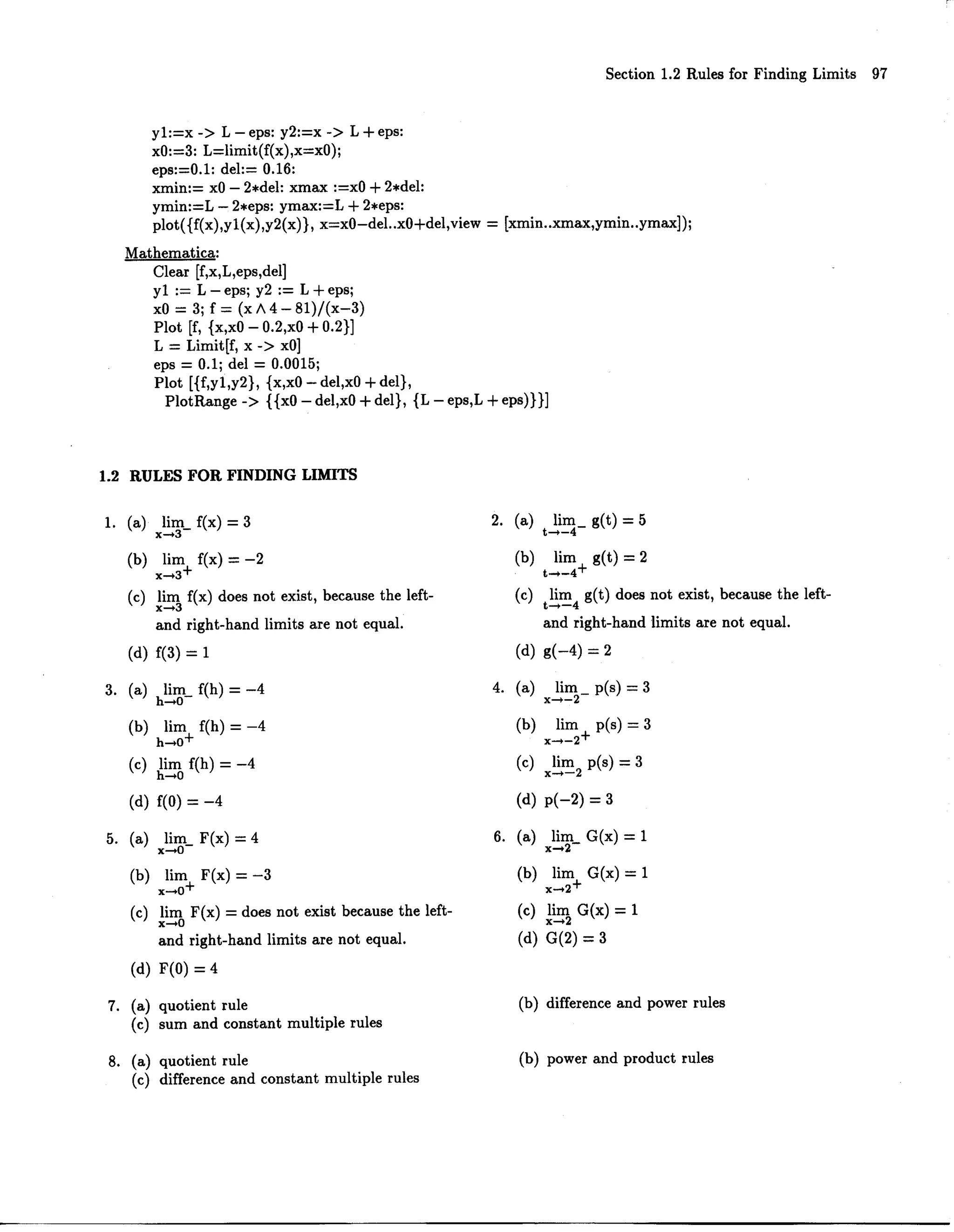 Cap1   limites e continuidade