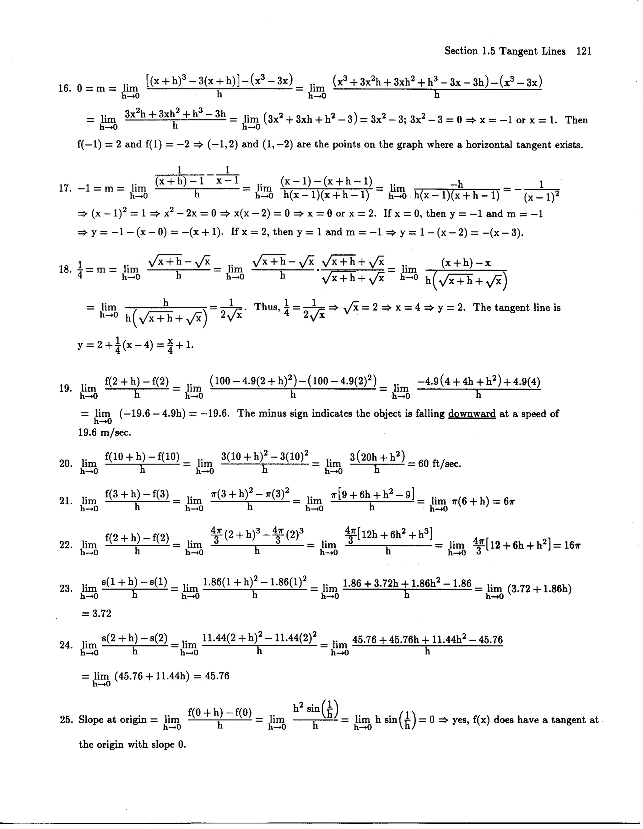 Cap1   limites e continuidade