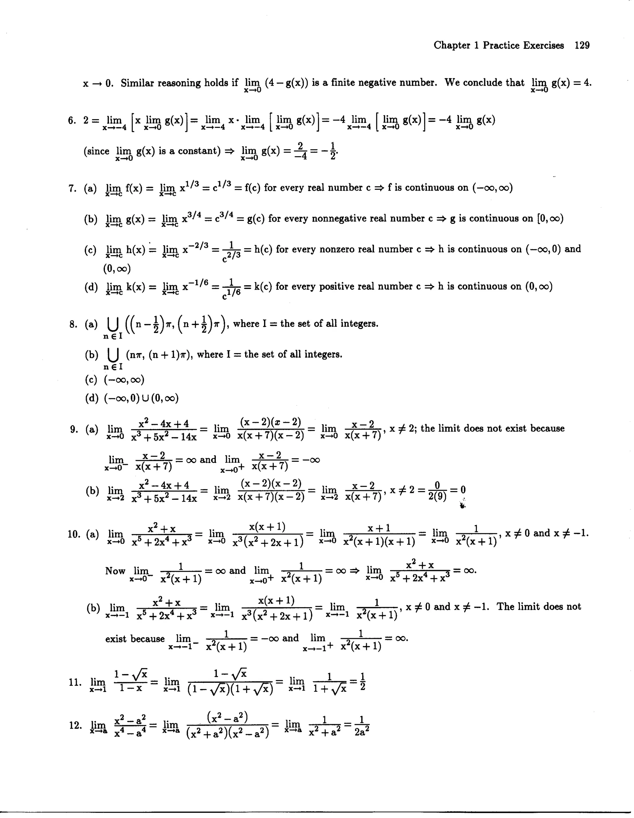 Cap1   limites e continuidade