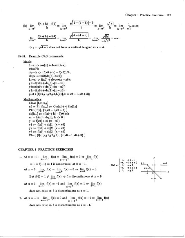 Cap1 Limites E Continuidade