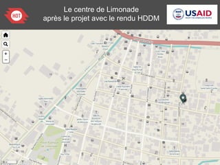 Le centre de Limonade
après le projet avec le rendu HDDM
 