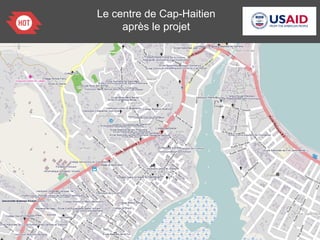 Le centre de Cap-Haitien
après le projet
 