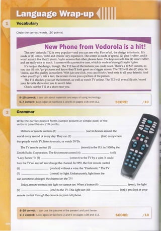 are used
be found
was invented
was called
was connected
was produced
was controled
is pressed
be seen
is sent
 