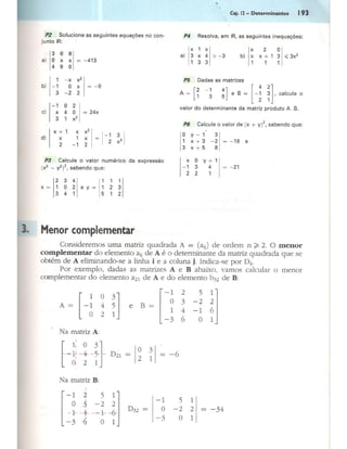 Cap 12   determinantes