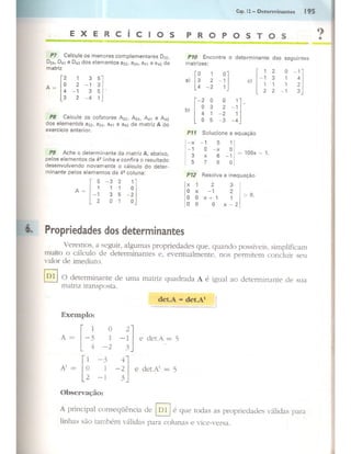 Cap 12   determinantes