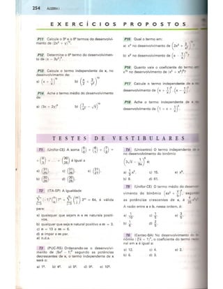 Cap 15   binômio de newton