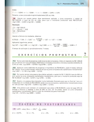 Cap 17   matemática financeira