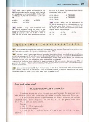 Cap 17   matemática financeira