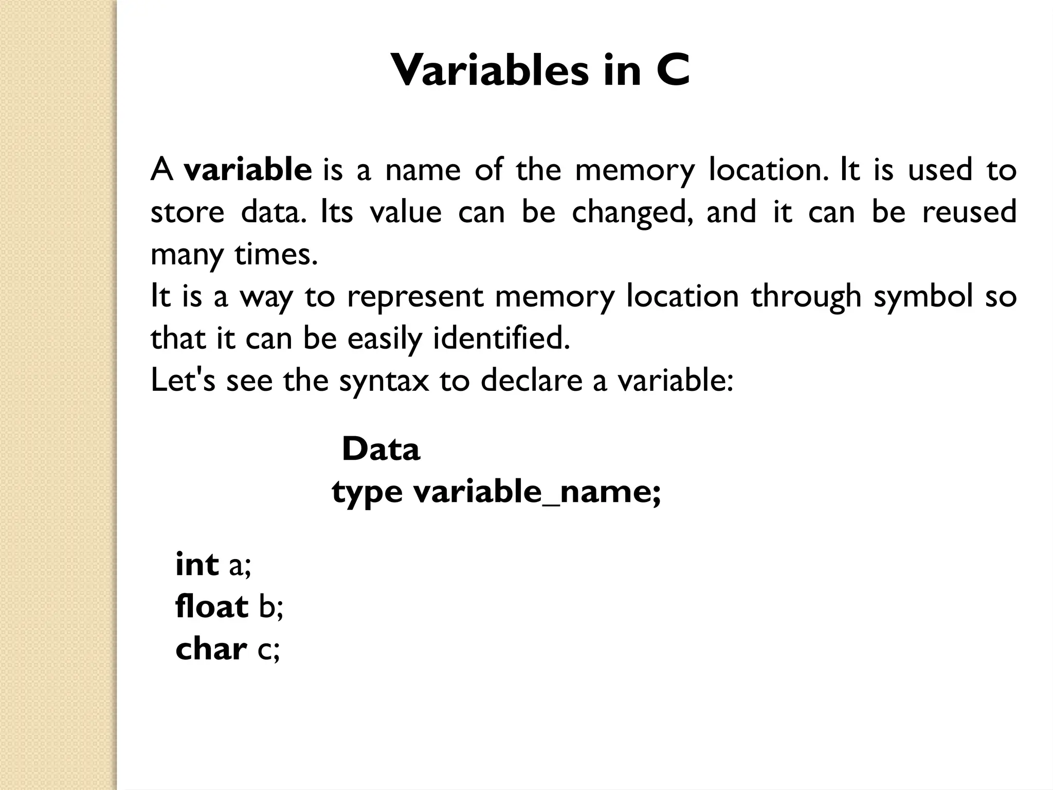 basic of c programming practicals....... | PPT