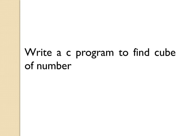 basic of c programming practicals....... | PPT