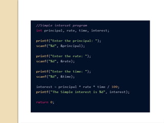 Practice of c PROGRAMMING logics and concepts | PPT