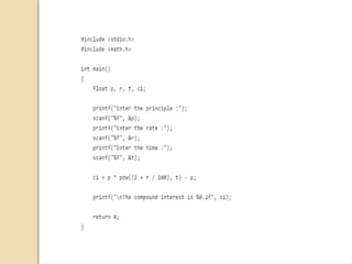 Practice of c PROGRAMMING logics and concepts | PPT