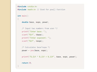 Practice of c PROGRAMMING logics and concepts | PPT