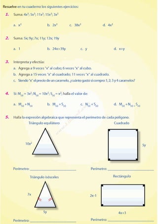 Ca`p 19 adición y sustracción de monomios 2
