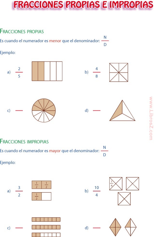 Cap 19 fracciones propias e impropias