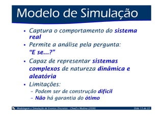Introdução à Simulação